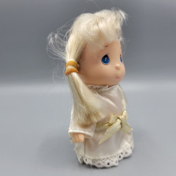 Vtg Precious Moments Hi Babies Doll Blonde 1996 Enesco Collectible 4" Figurine - Picture 2 of 12